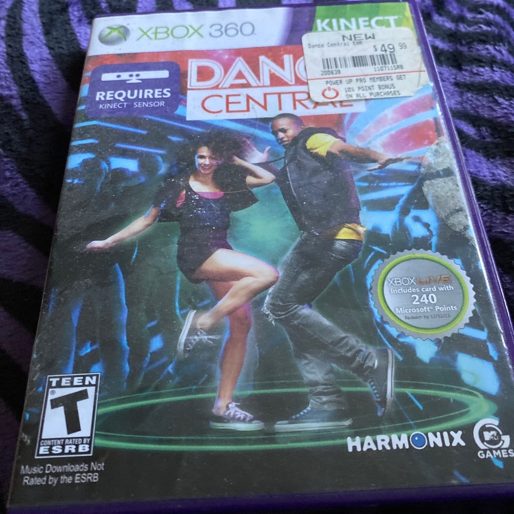 Xbox 360 Kinect Dance central